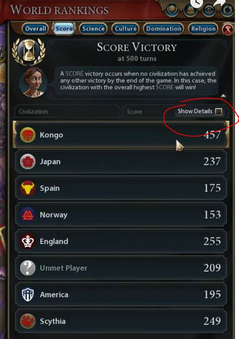You Can See All Details Of All Civs You Have Met Civfanatics Forums