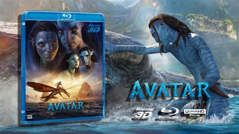 avatar el sentido del agua en blu ray 3d