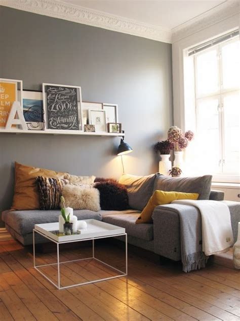 Decoración de Salas de color Gris | Cómo arreglar los Muebles en una