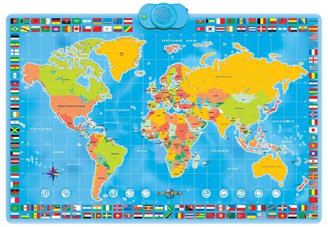Weltkarte Mit Landern