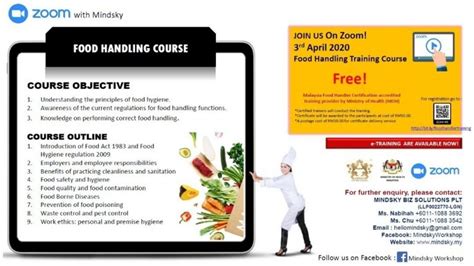 This course will expose participants to the basic baking process which includes safety, food handling, preparing ingredients, producing fillings, baking as one of the training providers for bakery course in kuala lumpur, malaysia, vtar is committed to help and prepare individuals to be productive youths. Online Course - ISO Consultant Malaysia
