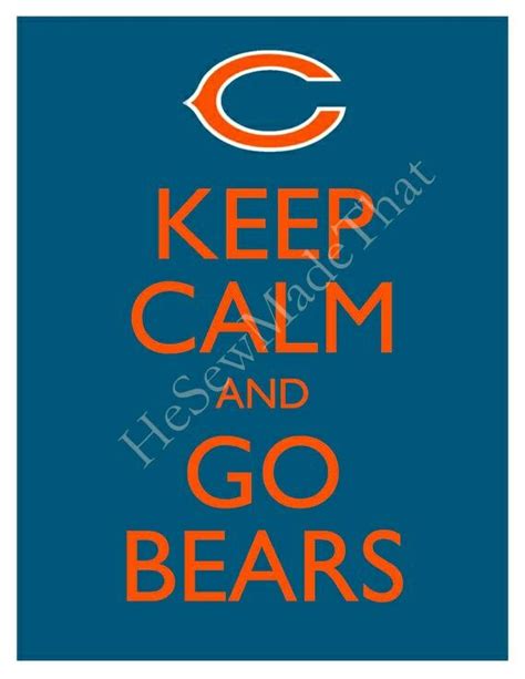 Go Bears Chicago Bears Wallpaper Chicago Bears Football Chicago