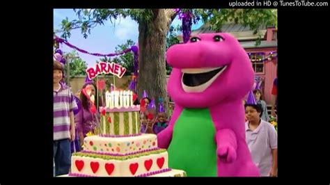 Barney Barneys Birthday Song Instrumental Youtube