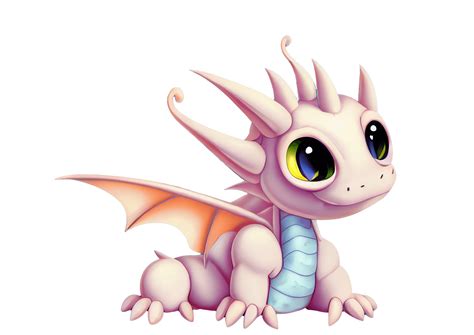 Cute Dragon Cartoon Drawing Pink Baby D Illustration Par Gornidesign