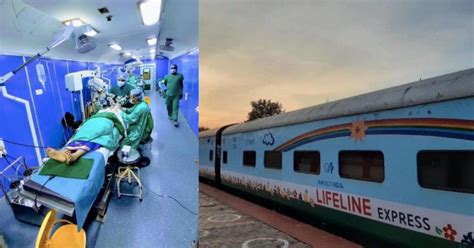 Worlds First And Indias Only Hospital Train Lifeline Express Treats