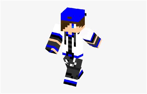 Blue Boy Backwards Hat Skin Minecraft Skins Boy Png Transparent Png