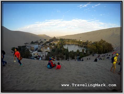 Huacachina Desert Oasis Near Ica In Peru Traveling Mark