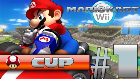 Lets Play Mario Kart Wii Episode 1 Mushroom Cup 50cc