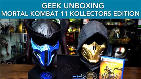 Mortal Kombat 11 Ultimate Kollectors Edition Ps5 Geek Unboxing