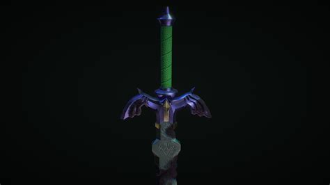 Rusted Master Sword Download Free 3d Model By Foxx Assets