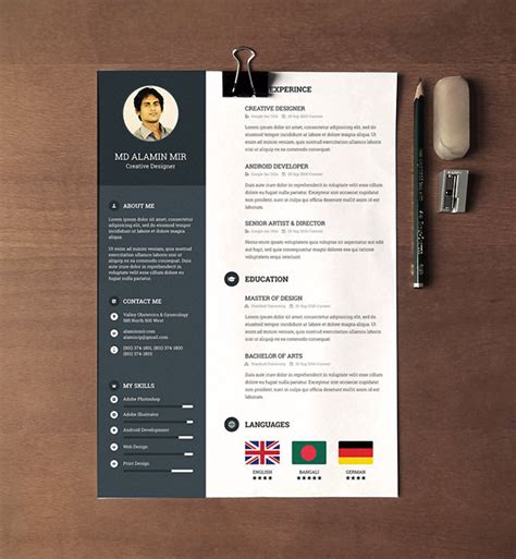 Download the best & new powerpoint templates (pptx ) for free all ppt template is 100% editable and easy to use for any presentation. Attractive Resume Templates Free Download - task list ...