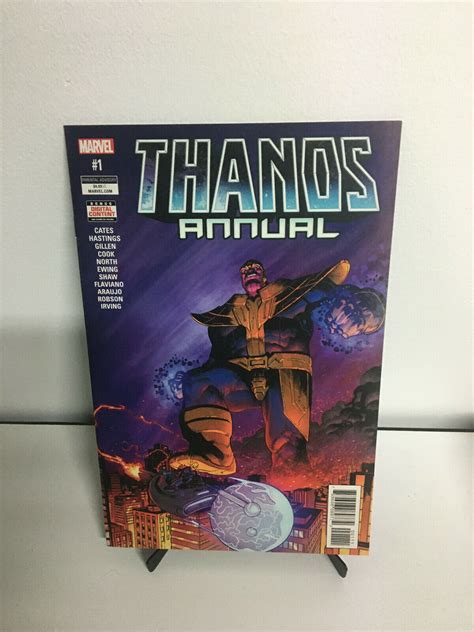 Thanos Annual 1 Donny Cates Cosmic Ghost Rider 2018 Nm Marvel