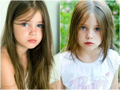 คนหรือตุ๊กตา สาวน้อยรัสเซีย Kristina Pakarina โมเดลรุ่นจิ๋ว น่ารักมาก