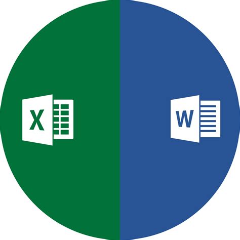 Logo Word Et Excel
