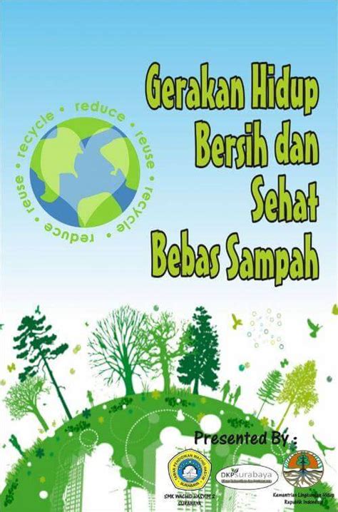 Contoh Poster Untuk Lingkungan Sekolah Lakaran