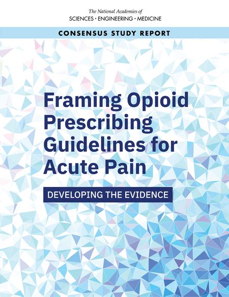 Framing Opioid Prescribing Guidelines For Acute Pain Developing The