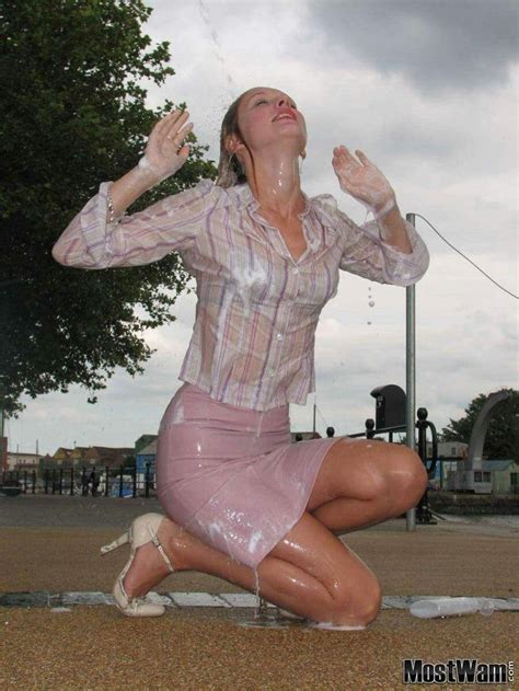 Pin By Lisa Zike On Wetlook Wet Dress Lovely Legs Wet Clothes