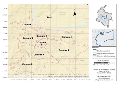 Figura 3 División Administrativa Por Comunas Para La Ciudad De