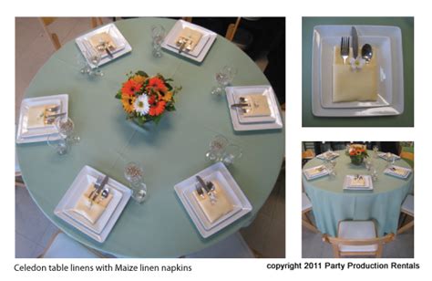 Party Productions Spring Table Ideas
