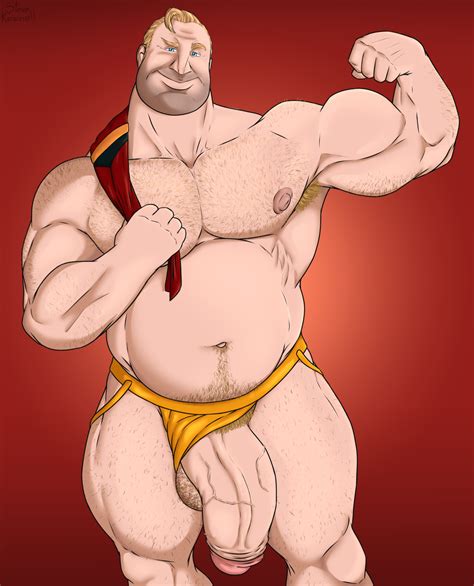 Rule 34 Hairy Male Huge Cock Male Only Mr Incredible Musclegut Muscular Male Robert Parr