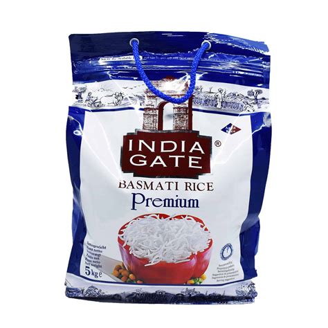 India Gate Basmati Rice Premium And Sella 5kg
