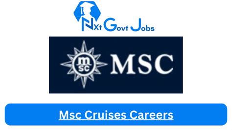 May 14 2024 Msc Cruises Careers 2024 Nxt Ghana Jobs