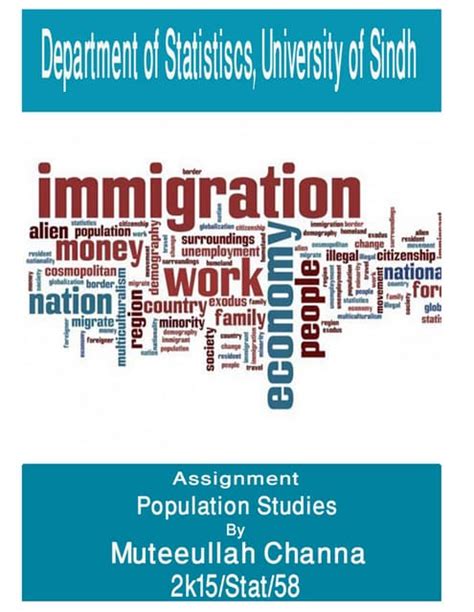 Population Studies Demography Introduction Pdf