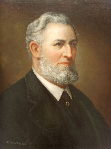 Antiques Atlas 1890s Portrait Oil On Canvas Bearded Gentleman