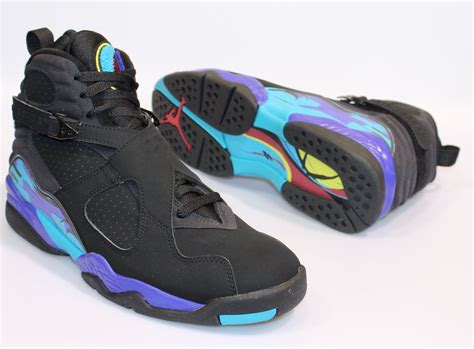 Air Jordan Retro 8 Aqua They Were Released In 2007 And Sold Very Well