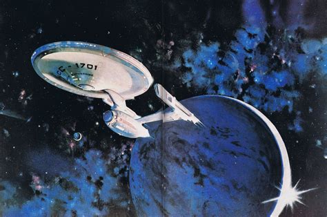 Enterprise Painting Star Trek The Motion Picture Era Pinterest