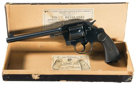Colt New Service Revolver 45 Lc Rock Island Auction