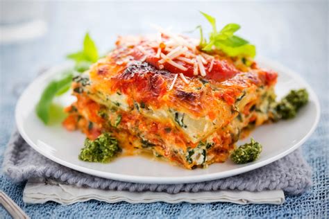 Vegetarian Lasagne With Spinach And Ricotta Recipe Recipe Better Homes And Gardens