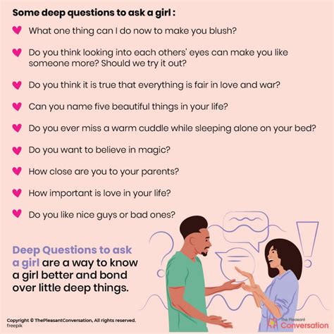 200 Deep Questions To Ask A Girl