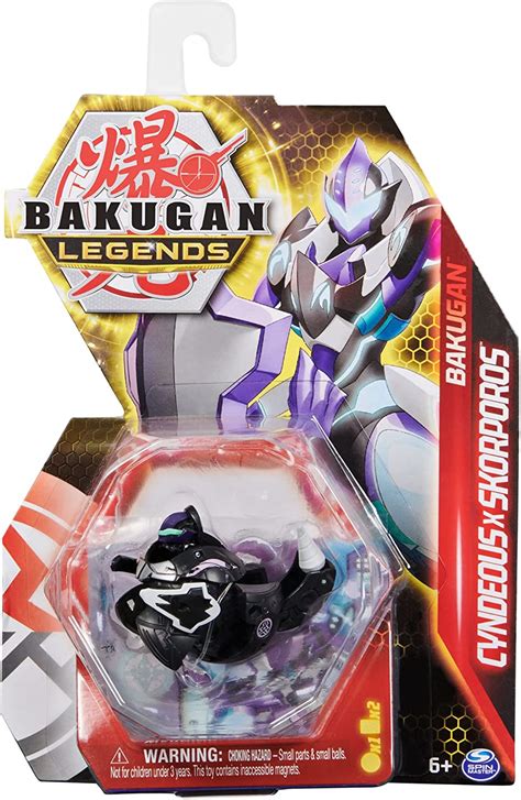 Bakugan Legends 2023 Cyndeous X Skorporos 2 Inch Core Collectible