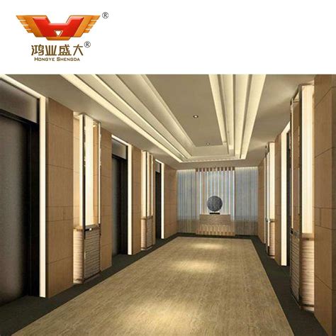 China Hotel Lobby Wooden Interior Wall Panels China Wooden Wall