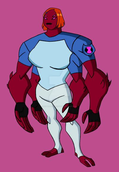 Gwen 10 Fourarms Omniverse Style By Supersketch1220 On Deviantart