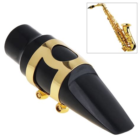 Alto Saxophone Mouthpiece With Mouthpiece Cap And Clip And Reed Sax Saxophone Woodwind Musical