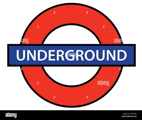 London Underground London Underground Tube Britain Stock Vector Images