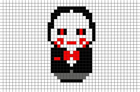 Billy The Puppet Pixel Art Brik