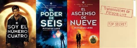 Saga Los Legados De Lorien De Pittacus Lore Comparte La Lectura