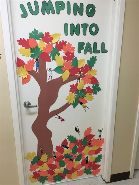 Classroom door decor for fall | Fall door decorations, Door decorations classroom, Door decorations