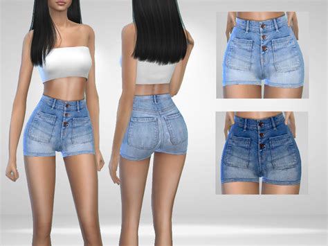 Michelle Shorts By Puresim From Tsr Sims 4 Downloads