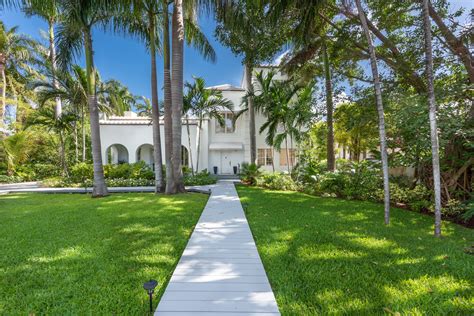 93 Palm Al Capones Former Palm Island Miami Beach Mansion Hits Market