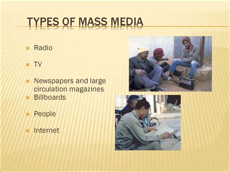 Types Of Mass Media Ppt Best Home Design Ideas