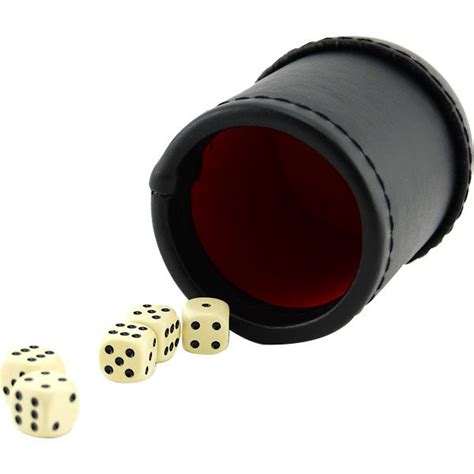 Professional Bar Dice Cup With Five Dice