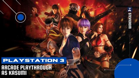 Dead Or Alive 5 Ps3 Arcade Playthrough As Kasumi Youtube