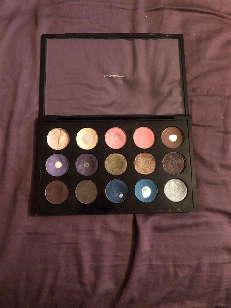 Finally Got Around To Depotting Some Of My Fave Mac Eyeshadows Into One