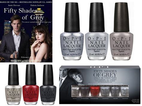 Opi Fifty Shades Of Grey Limited Edition Collection