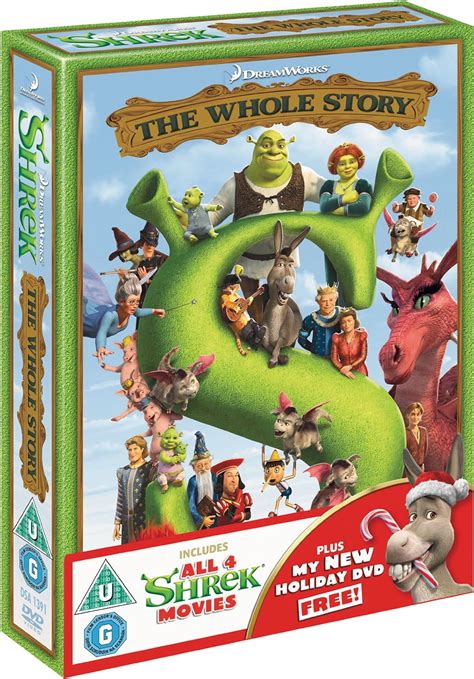 Shrek 1 4 Box Set Dvd Uk Mike Myers Eddie Murphy