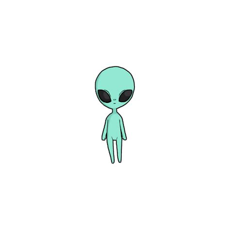 Alien Aliens Tumblr Space Universe Sticker By Berilarts